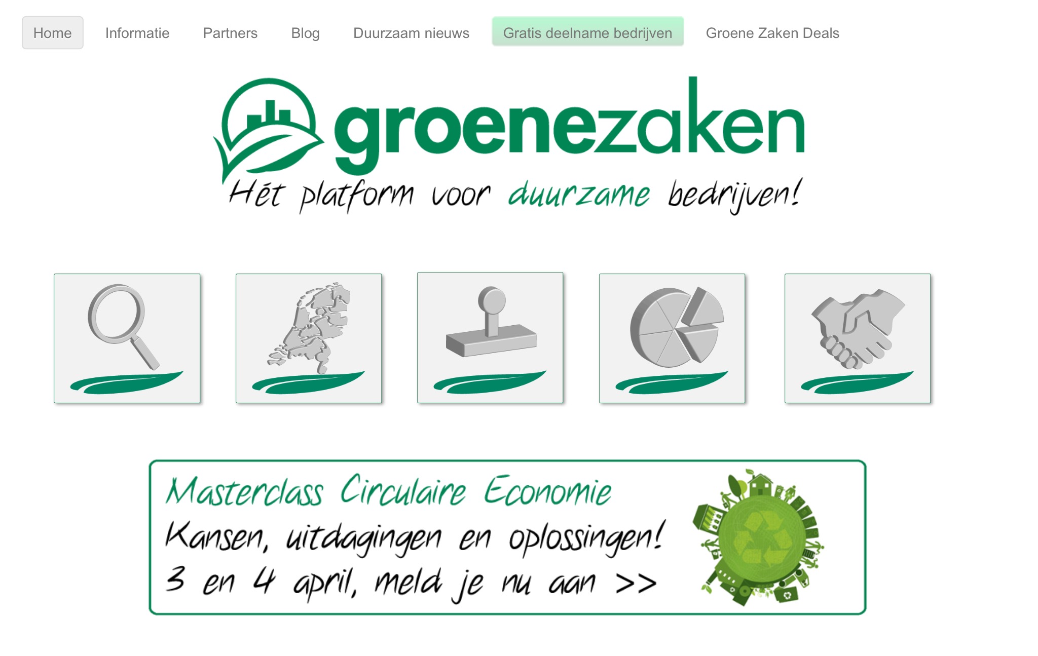 Je bekijkt nu Happy Planet Professionals als keurmerk opgenomen op website Groene Zaken