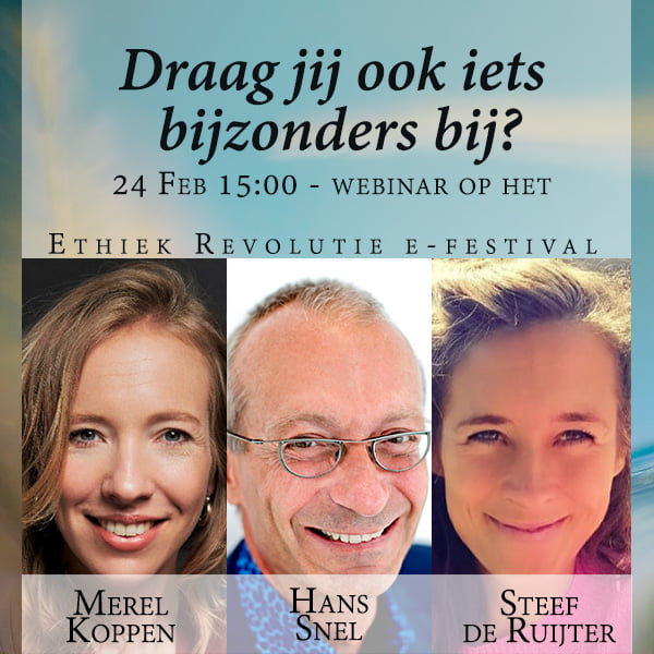 Je bekijkt nu Webinar “Draag jij ook iets bijzonders bij” met Hans Snel van HPP