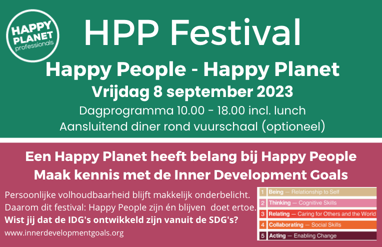 Je bekijkt nu HPP Festival Happy People – Happy Planet